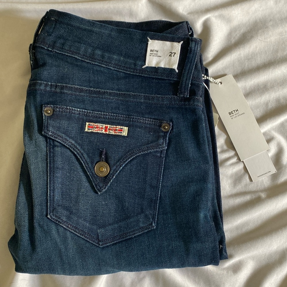 NWT Hudson Beth Baby Boot Jeans